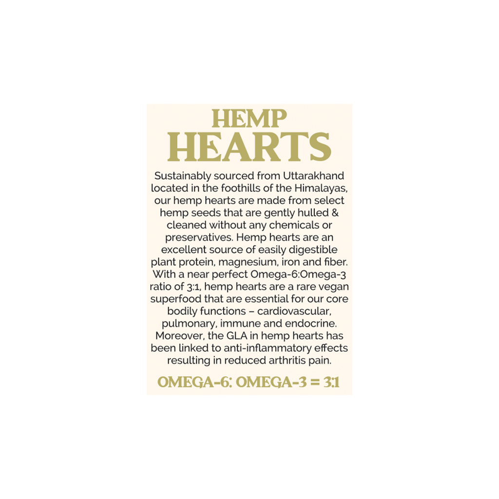 Himalayan Hemp Hearts (Hulled Hemp Seeds)