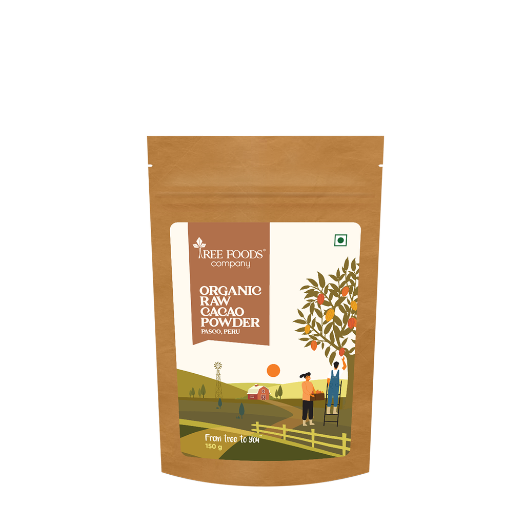 Organic Peruvian Raw Cacao Powder (Unsweetened & Non-Alkalised)